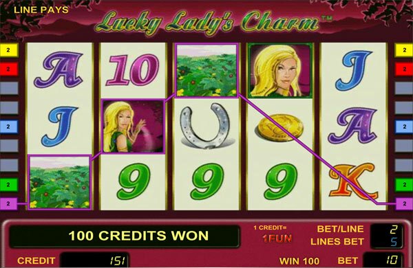 Игровой автомат Lucky Lady's Charm играть онлайн! Игровой автомат Lucky Lady's Charm играть онлайн!