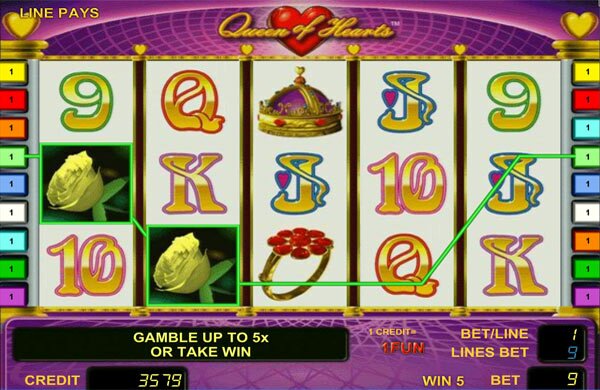 Игровой автомат Queen of Hearts играть онлайн! Игровой автомат Queen of Hearts играть онлайн!