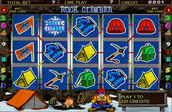 Игровой автомат Rock Climber играть онлайн! Игровой автомат Rock Climber играть онлайн!